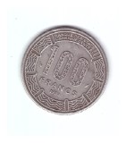 Moneda Congo 100 francs/franci 1982, stare buna, curata