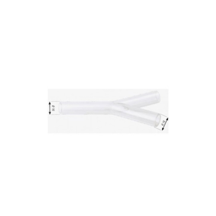 EMT. Racord - spliter Y distribuitor aer, din plastic EMT3366