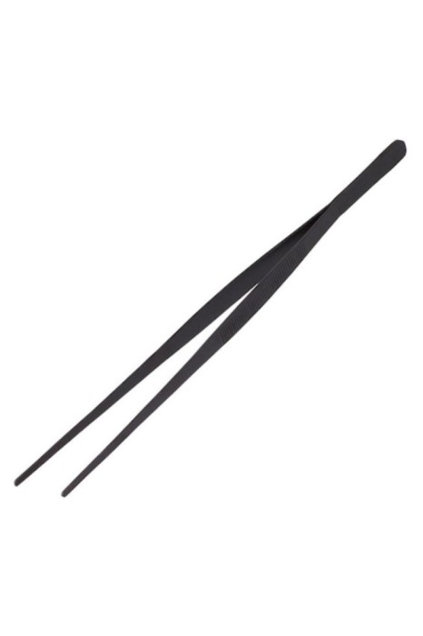 Pensetă de bucătărie, neagră, 30,5 cm