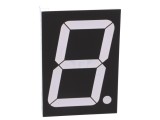 Afișaj LED 7 segmente 56mm 2,3 Nr.car roșie 120mcd