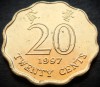 Moneda 20 CENTI - HONG KONG, anul 1997 * cod 1154 = UNC, Asia