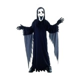 Costum carnaval Fantomă Scream pentru copii,marime 130 - 140 cm