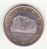 Andorra 1 euro 2016 aUNC -Casa de la Vall