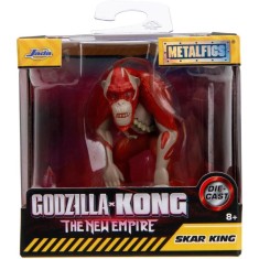 Figurina metalica Jada, Godzilla Kong, The New Empire, Seria 1, 6 cm
