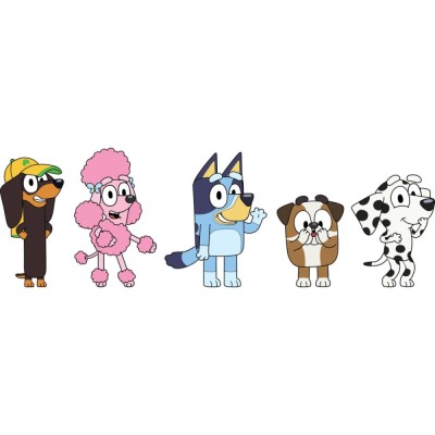 Jibbitz Crocs Bluey 5 Pack foto