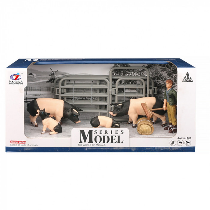 Set Figurine Porci Cu Grajd 2890