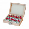 Set 12 Freze Lemn Profilate Raider, Ax 8mm, 32mm Max. Frezare, Geanta Lemn