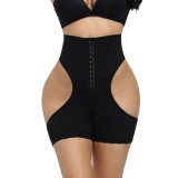 Chiloti Modelatori Push-Up &amp; Corset Linovit, Negri, Marimea 2XL/3XL, Lenjerie Dama, Abdomen, Solduri, Talie
