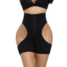 Chiloti modelatori Lily - push-up &amp; corset - Negru - L/XL, Negru