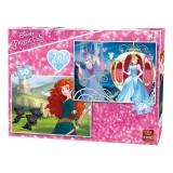 Puzzle 2 in 1 Princess Brave/Cindarrela, Jad