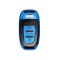 Husa Cheie Smartkey Audi 3 Butoane Albastru+Negru TPU+PC Audi A6 A7 A8 4G AutoProtect KeyCars