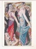 FA91 -Carte Postala- GERMANIA - Max Beckmann, Tanz in Baden Baden - Sammlung Gunther Franke, Munchen, necirculata