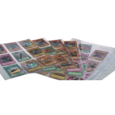 Set 15 folii pentru Pokemon carduri de schimb YuGiOh cartonase trading cards cu 9 buzunare de 67 x 90 mm
