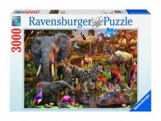 Puzzle Animale din Africa, 3000 piese foto