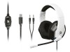 Casti BLOODY G260p USB+AUX3.5 jocuri pentru PC | RGB alb, A4tech
