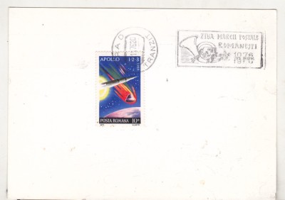 bnk fil Stampila ocazionala Arad - Ziua marcii postale romanesti 1976 foto