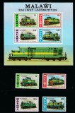 MALAWI 1976 TRENURI LOCOMOTIVE