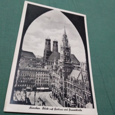 CARTE POSTAL MUNCHEN INTERBELICA NECIRCULATA foto