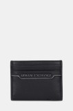 Armani Exchange card holder culoarea negru, XM000169 AF17205