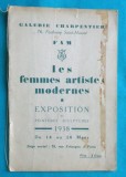 Catalogul expozitiei FAM Les femmes artiste modernes Paris 1938 ( Camille Claudel Marie Laurencin Tamara de Lempicka Suzanne Valadon