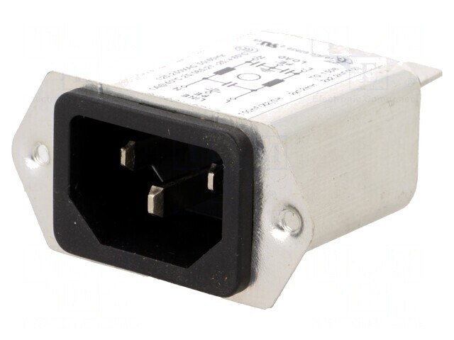 Conector Alimentare AC 1A 250V IEC 60320