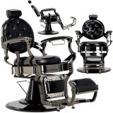 Scaun de frizerie hidraulic pentru salonul de frizerie barber shop Logan Barberking