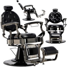 Scaun de frizerie hidraulic pentru salonul de frizerie barber shop Logan Barberking