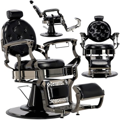 Scaun de frizerie hidraulic pentru salonul de frizerie barber shop Logan Barberking foto