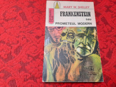 Mary W. Shelley - Frankenstein sau Prometeul modern (Fantastic club) RF1/3 foto