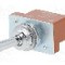 Intrerupator basculant, 2 pozitii, mod comutare ON-OFF, SPST, NKK SWITCHES - S1A