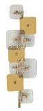 Mauro Ferretti Lampa De Perete Cu 5 Lumini cm 24X13X76 | Aosom Romania