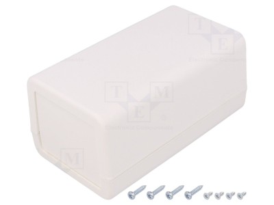 Carcasă universală ABS albă 75x131x62mm foto