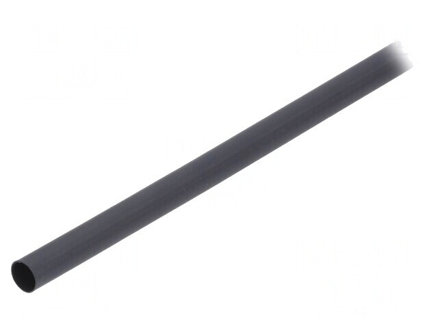 Manşon Termocontractabil cu Adeziv 9mm 1,2m Negru