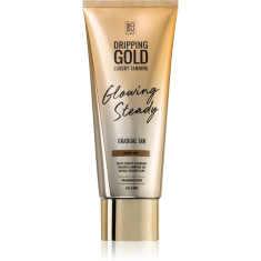 Dripping Gold Glowing Steady crema autobronzanta pentru bronzare treptata Medium - Dark 200 ml