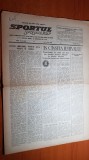sportul popular 11 iunie 1953-intreceri de calarie la targu mures,sah,tir