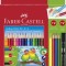 CREIOANE COLORATE TRIUNGHIULARE 18+4+2 PROMO FABER-CASTELL