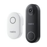 Cumpara ieftin Sonerie Video Reolink D340W, WiFi, vedere nocturna, camera 5MP, senzor miscare, alerte Push pe telefon
