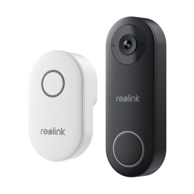 Sonerie Video Reolink D340W, WiFi, vedere nocturna, camera 5MP, senzor miscare, alerte Push pe telefon foto