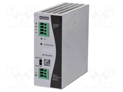 Alimentator pulsatoriu MURR ELEKTRONIK 120W 24VDC 5A pentru şină DIN foto