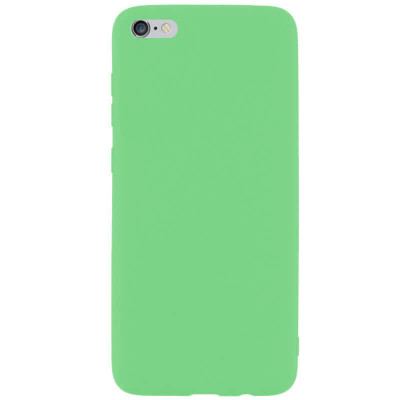 Husa iPhone 6 Plus Verde Silicon Slim protectie Premium Carcasa foto