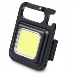 Lanterna Breloc MRG M895 , Reincarcabila, Led COB, Lanterna De Buzunar C895