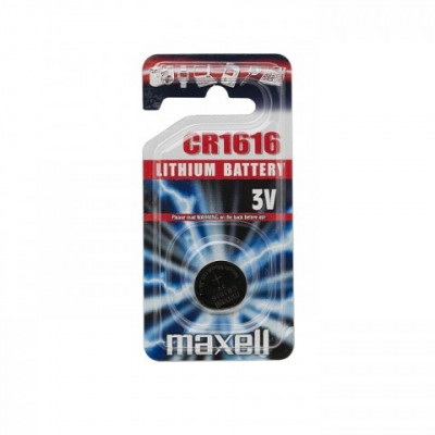 Baterie tip buton CR1616 MAXELL foto