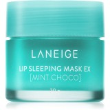 LANEIGE Lip Sleeping Mask masca de noapte cu efect de regenerare de buze culoare Mint Choco 20 g