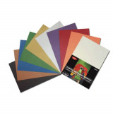Hartie Cartonata Metalizata A4 DACO, 50 File/Top, 120 g/m&sup2;, Diverse Culori, Coli Carton Special Decoratiuni, Hartii Cartonate Metalizate Colorate, Har