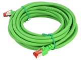 Patch Cord S/FTP Cat6 Verde 5m LSZH