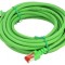Patch Cord S/FTP Cat6 Verde 5m LSZH