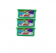 Pachet Promo: 3 x Detergent capsule Ariel PODS Color Reveal, 30 spalari foto