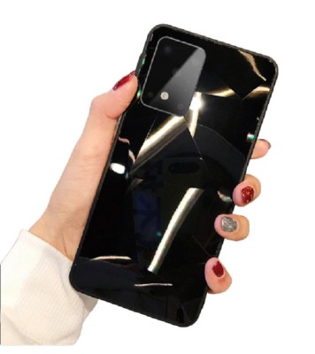 Huse telefon cu textura diamant Samsung Galaxy S20 Ultra , Negru foto