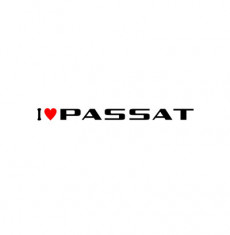 Sticker I Love Passat foto