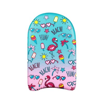 Pluta de inot pentru copii, 45x26 cm, Model Flamingo, Spuma, ATU-V1439 foto